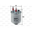 VALEO Kraftstofffilter 587549