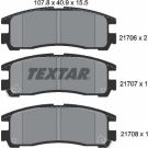 Bremsbelagsatz Mitsubishi T. Galant 92-/96-/Eclipse -99/Space Wagon 2170602