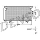 DENSO Klimaanlagenkühler DCN36001