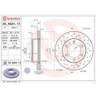 BREMBO Bremsscheibe XTRA VA 09.A634.1X