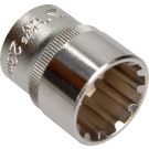 Steckschlüssel Spline 1/2 X 23mm X38mm YT-1475