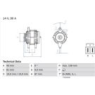 Lichtmaschine NISSAN X-Trail 0 986 080 430