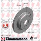 ZIMMERMANN Bremsscheibe 450.5206.20 Coat Z