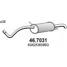 Endschalldämpfer SEAT,SKODA,VW 99 46.7031