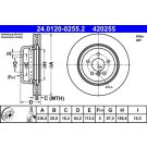 ATE Bremsscheibe 24.0120-0255.2