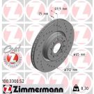 12 481 040 Sport Bremsscheibe VA Sport V 100.3300.52