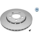 12 481 023PD Bremsscheibe VA Platinum AUDI A1,A3,VW Golf,SEAT,SKODA 96 MEYLE-PD: Advanced performance and design 183 521 1018/PD