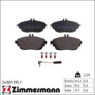 ZIMMERMANN Bremsbeläge 24869.195.1