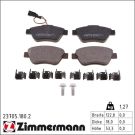 ZIMMERMANN Bremsbeläge 23705.180.2