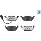 Bremsbelagsatz Vw P. Audi A3 96- Bora/Golf 4 98- Mit Sensor 025 231 3119/PD