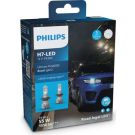 LED H7 12/24 16W Ultinon Pro6000 Boost Gen2 +450% mit Straßenzul. 2 Stück Philips 11972U60B2X2