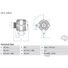 Lichtmaschine RENAULT 0 986 084 100