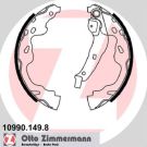ZIMMERMANN Bremsbacken 10990.149.8