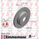ZIMMERMANN Bremsscheibe 150.3437.20 Coat Z