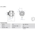 Lichtmaschine 0 986 082 510