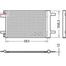 DENSO Kondensator, Klimaanlage DCN21032