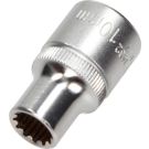 Steckschlüssel Spline 1/2 X 10mm X38mm YT-1462
