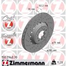 ZIMMERMANN Bremsscheibe 150.2940.70 Formula Z