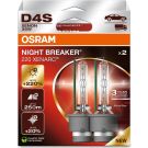 OSRAM D4S 35W XENARC® NIGHT BREAKER® LASER +220% 3 Jahre Garantie 2 St 66440XN2-2HB