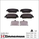 ZIMMERMANN Bremsbeläge 24915.170.1