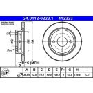 Bremsscheibe 24.0112-0223.1