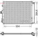 DENSO Kondensator, Klimaanlage DCN43005