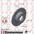 ZIMMERMANN Bremsscheibe 430.1492.20 Coat Z