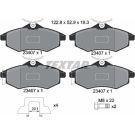 Bremsbelagsatz Citroen P. C3 02 2340702
