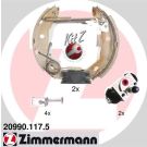 ZIMMERMANN Bremsbacken 20990.117.5