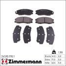 ZIMMERMANN Bremsbeläge 24510.170.1