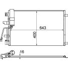 Kondensator, Klimaanlage AC 607 001S