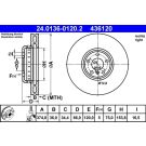Bremsscheibe 24.0136-0120.2