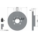 Bremsscheibe Opel P. Corsa C 92111403 Bremsscheibe Opel P. Corsa C 92111403