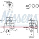 Expansionsventil Toyota Yaris 11 FIRST FIT 999444