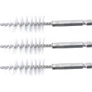 BGS Nylonbürste 19 mm Antrieb Außensechskant 6,3 mm (1/4 ) 3-tlg 3078-19-N