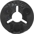 Klemmscheibe für Seite/Stoßstange Audi/Skoda/VW û Verschiedene Modelle/Set Mit (C70124 / C70127) (10 Stück) C70125