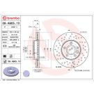 BREMBO Bremsscheibe XTRA VA FORD C-Max,Focus,VOLVO 10 XTRA LINE - Xtra 09.A905.1X