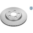 Bremsscheibe Jaguar T. S-Type/Xj 2,5-4,2 99-09 MEYLE-PD: Advanced performance and design 18-15 523 0002/PD