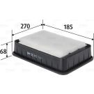 VALEO Luftfilter 585442