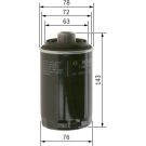 Ölfilter F 026 407 080