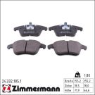 ZIMMERMANN Bremsbeläge 24332.185.1