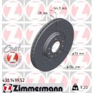 10 481 039 Sport Bremsscheibe VA Sport OPEL Signum,Vectra,SAAB 9-3 02 SPORT Z 430.1499.52