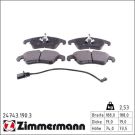 ZIMMERMANN Bremsbeläge 24743.190.3
