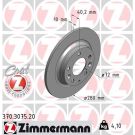 ZIMMERMANN Bremsscheibe 370.3075.20 Coat Z