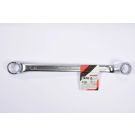 Doppelringschlüssel Gekr÷Pft 21X23mm Polierte K÷Pfe YT-0391