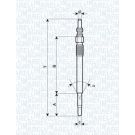 MAGNETI MARELLI Glühkerze 062900029304