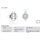 Lichtmaschine 0 986 084 590