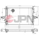 JPN Kühler, Motorkühlung 60C9072-JPN