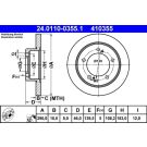 Bremsscheibe Suzuki P. Jimny 1.3 4X4 98 24.0110-0355.1