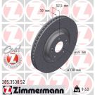 ZIMMERMANN Bremsscheibe 285.3538.52 SPORT Z